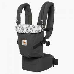 Рюкзак Ergobaby Adapt Graphic Grey BabyService Аренда